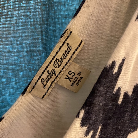 Lucky Brand XS Chevron print dress - Picture 3 of 3